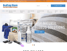 Tablet Screenshot of bedbugstore.com